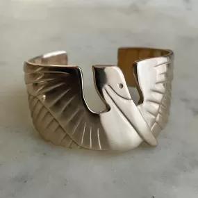 14K GOLD PELICAN CUFF