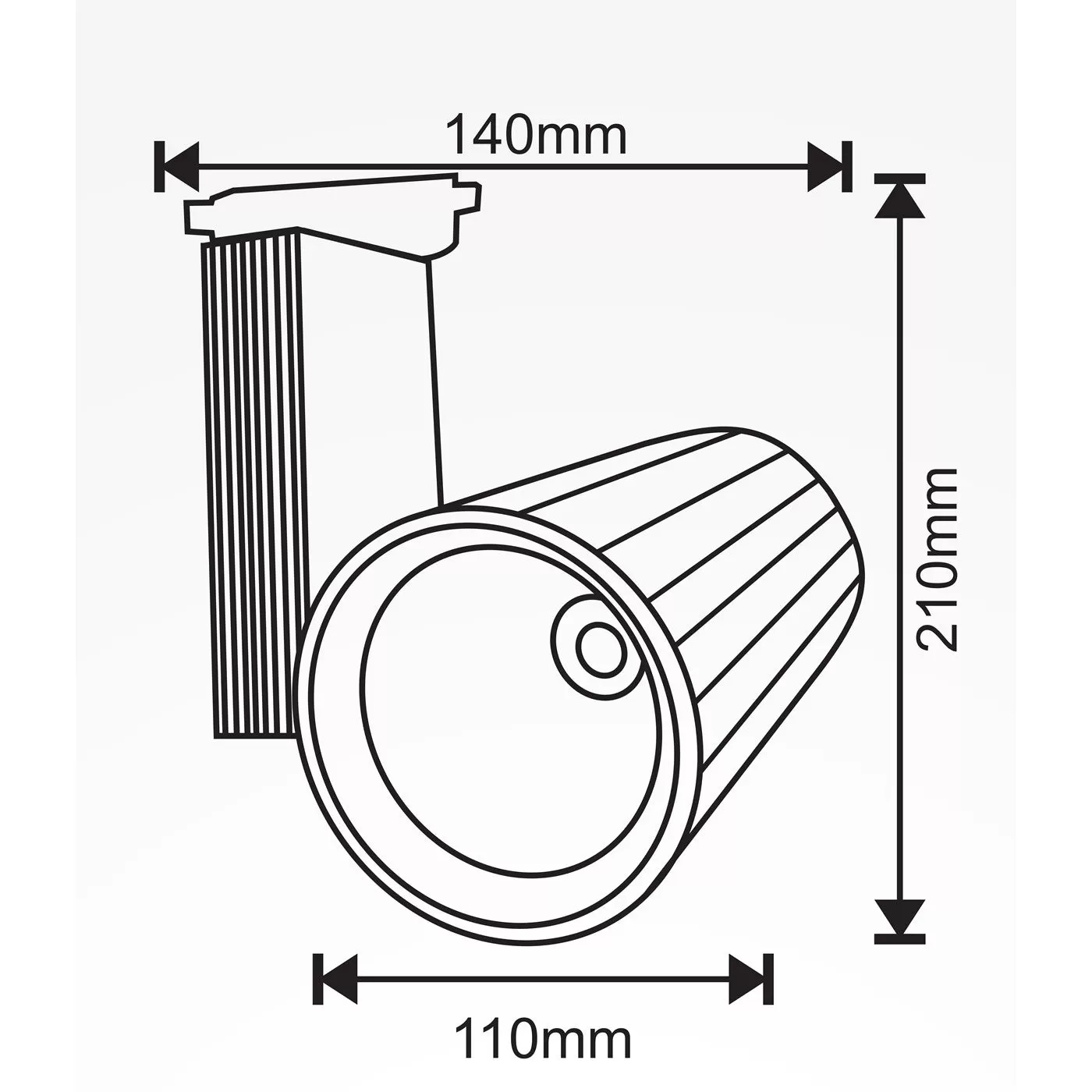 3007-25w COB Track Light