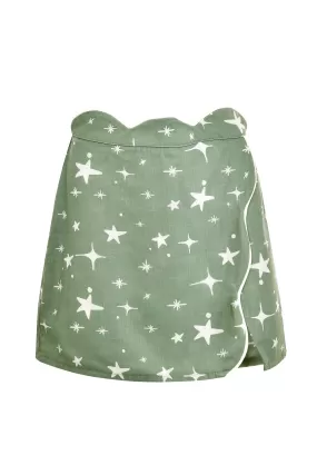 A Glistening Star Mini Skirt