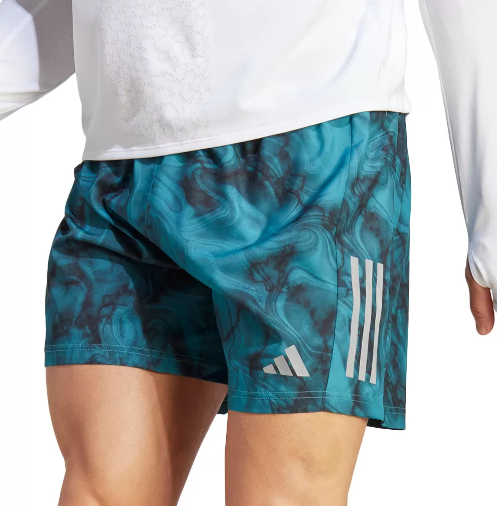 adidas Own The Run 7 Inch Mens Running Shorts - Blue