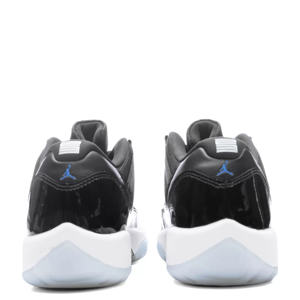 Air Jordan 11 Retro Low (GS) 'Space Jam' - Black/Varsity Royal/White