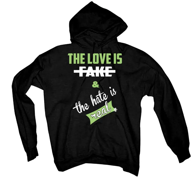 Air Jordan 5 Green Bean Black T-Shirt (Love is Fake)