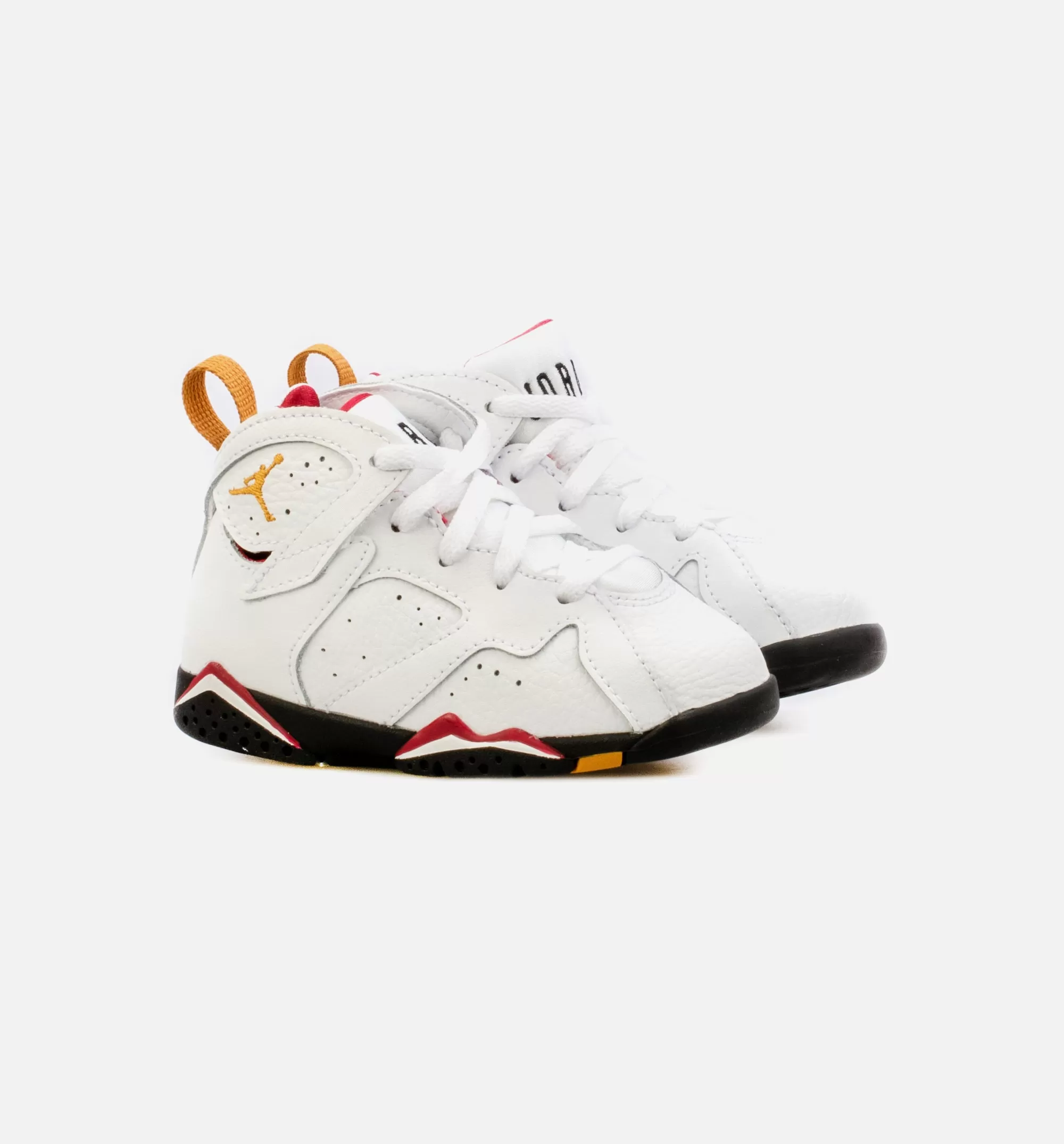 Air Jordan 7 Retro Cardinal Infant Toddler Lifestyle Shoe - White/Red