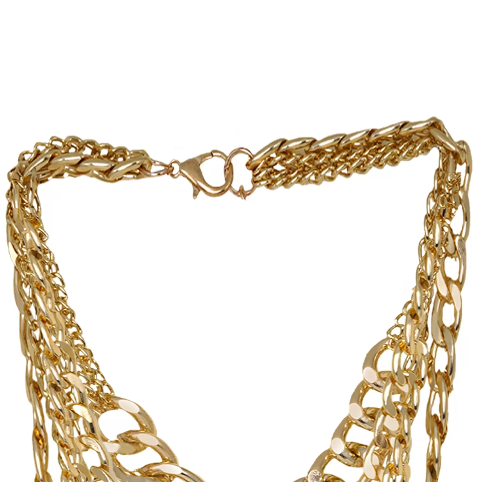 Alice Chain Link Gold Layered Necklace