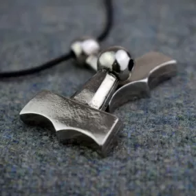 Asgard Mjolnir Pendant – Pewter or Silver