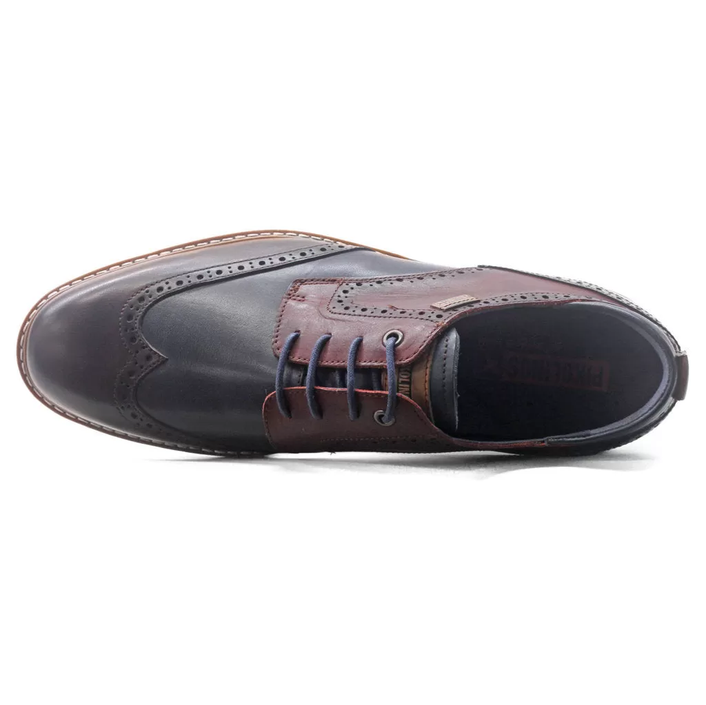 Avila Calfskin Leather Men's Brogue Shoes