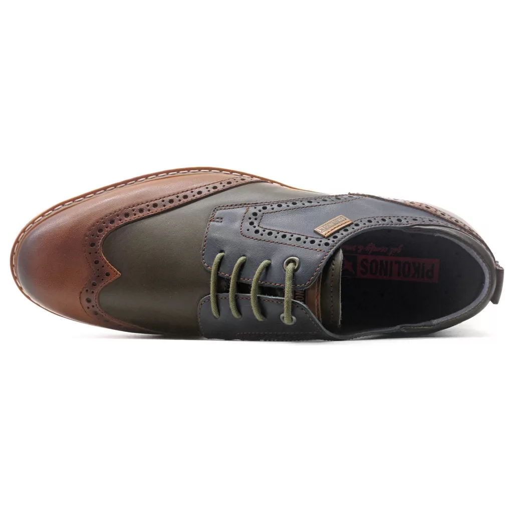 Avila Calfskin Leather Men's Brogue Shoes