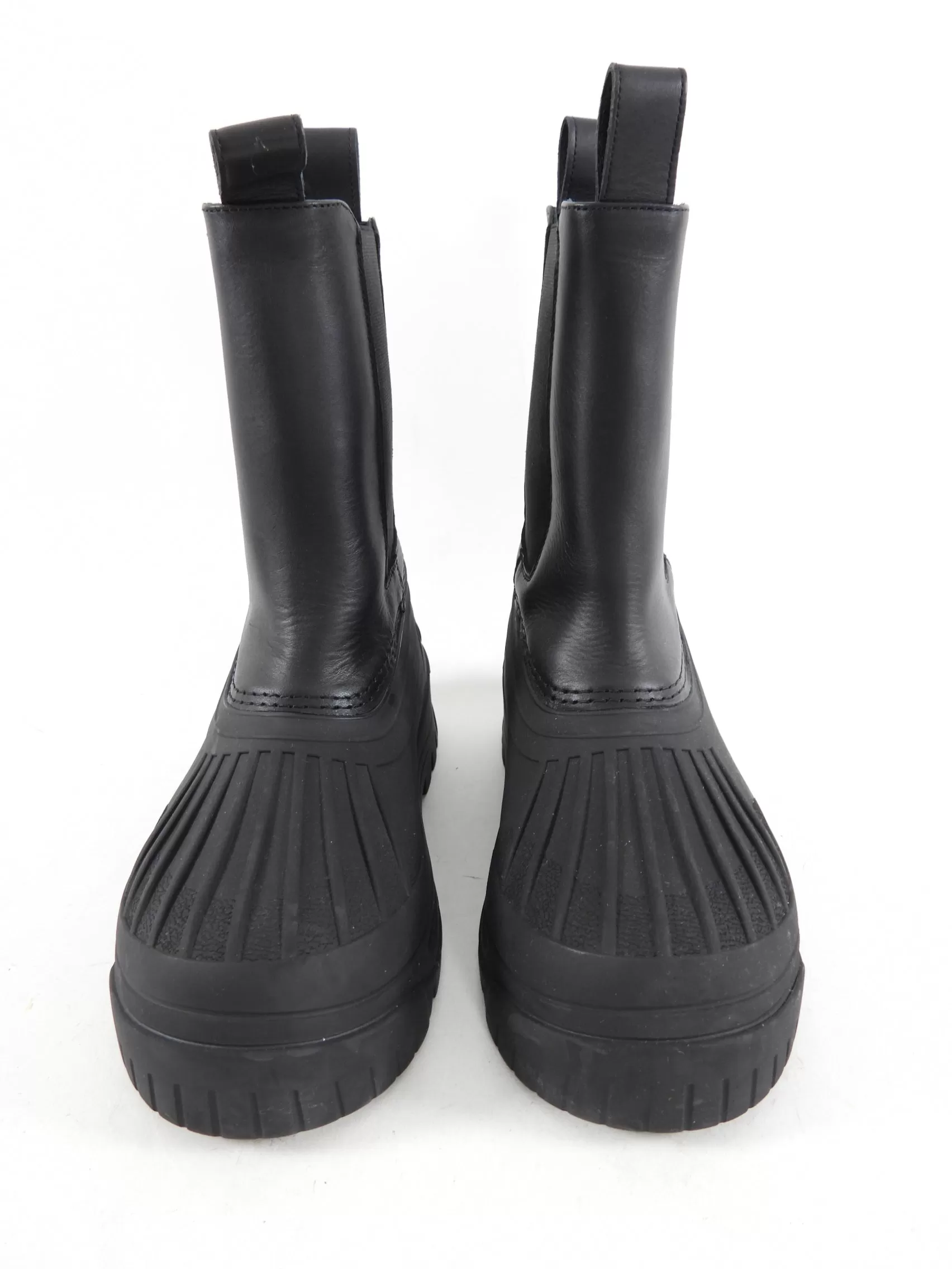 Axel Arigato Black Leather and Rubber Boots - 36.5 / 6