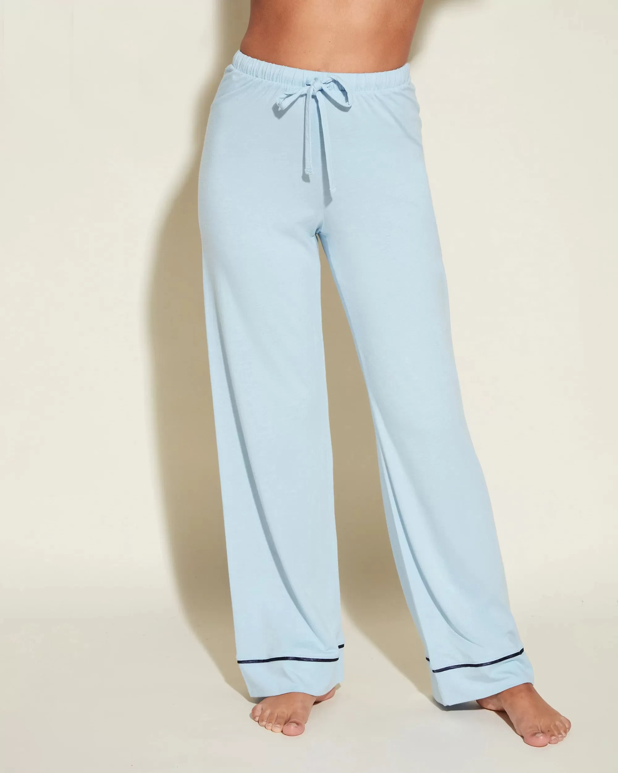 Bella Petite Long Sleeve Top & Pant Pajama Set |Aasmani Blue