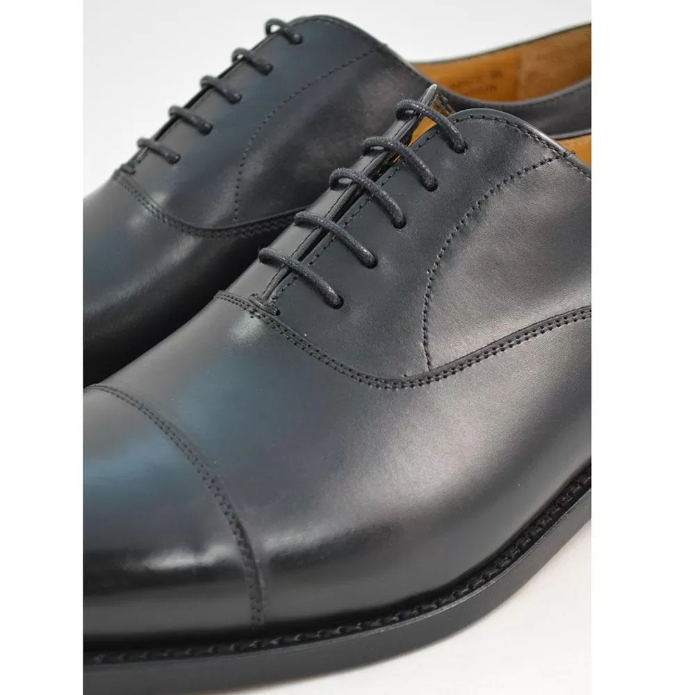 Berwick 1707 Oxford (3010) - Black Boxcalf