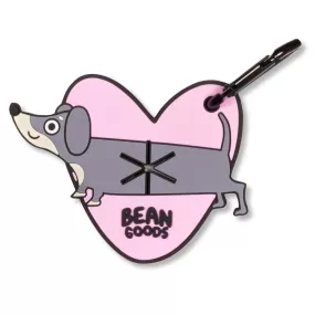 bg heart poop bag holder