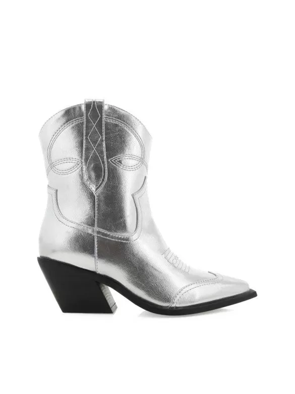 BILLINI Udel Western Cowboy Ankle Boot