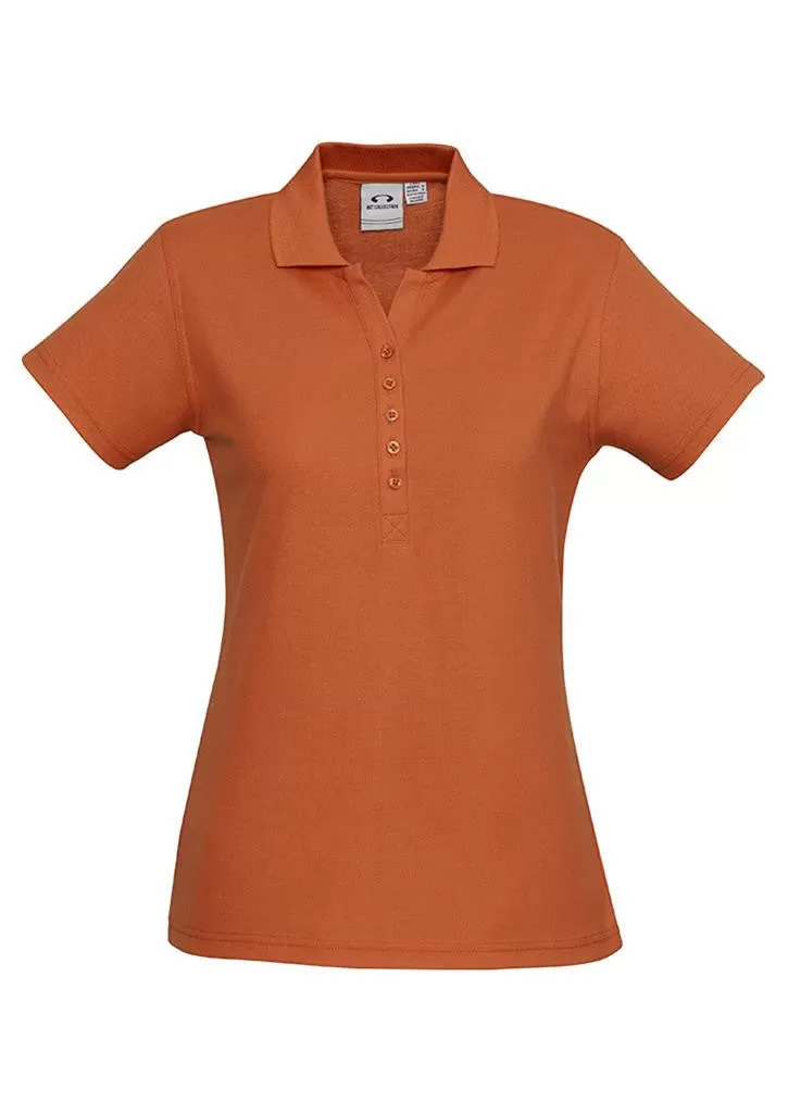 Biz Collection Womens Crew S/S Polo(1st 10 Colours) (P400LS)