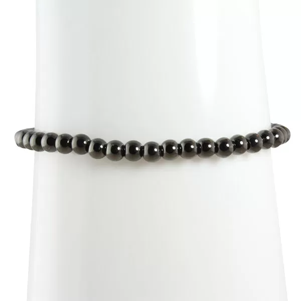 BLACK BALL BRACELET