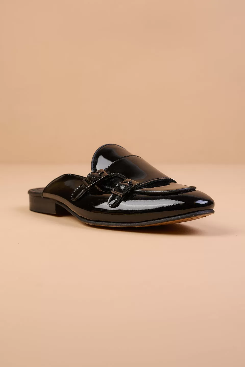 Black Patent Leather Loafers