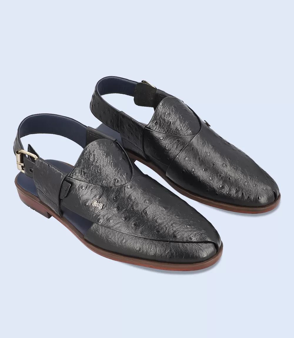 BM4956-BLACK-Men Peshawari's