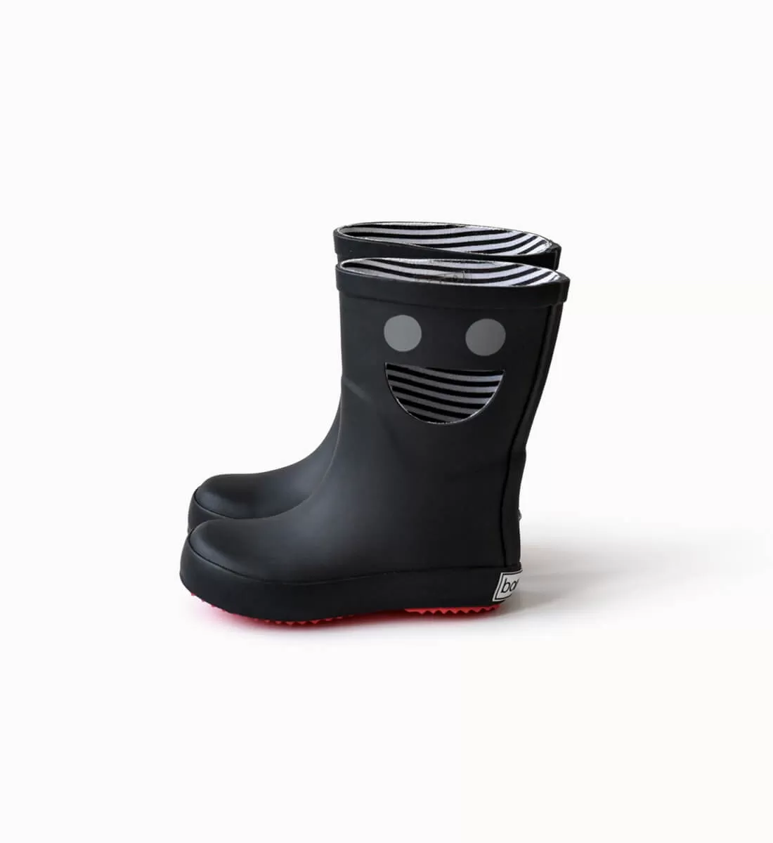 Boxbo Girl's and Boy's Wistiti Black Rain Boot