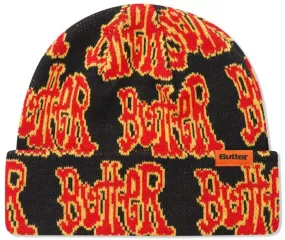 Butter Goods Tour Beanie / Black