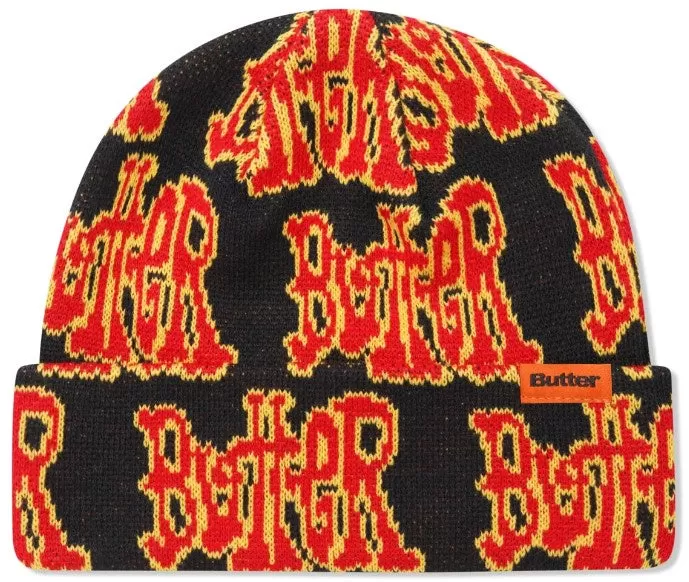 Butter Goods Tour Beanie / Black