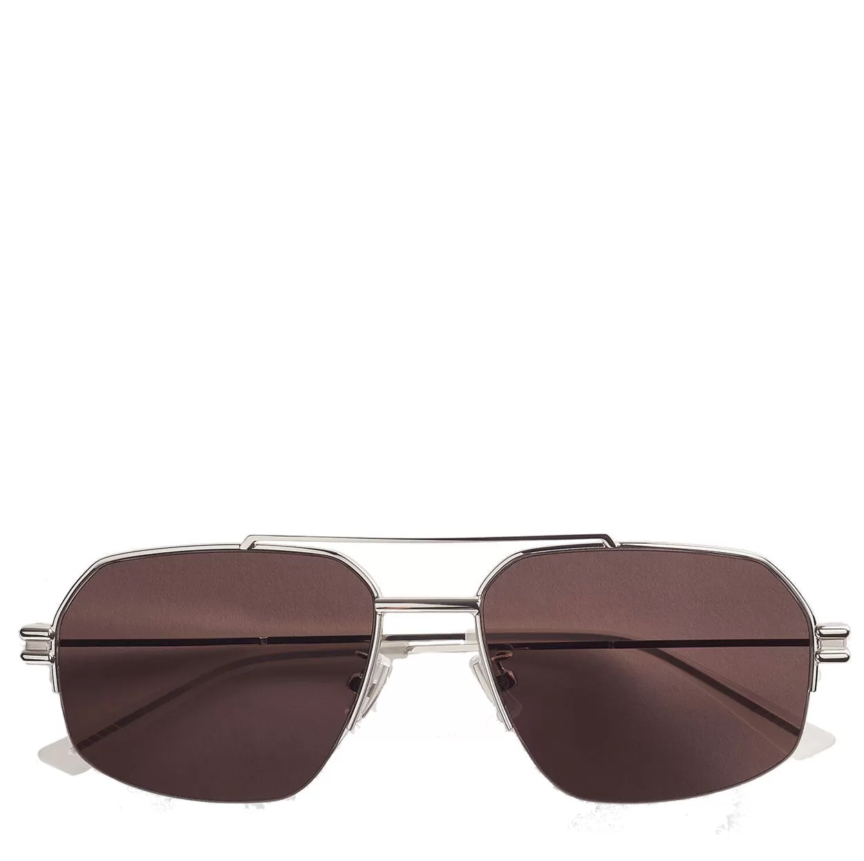 BV Bond BV1127 Sunglasses, Silver/Grey