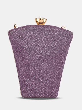 Caprese Glory Clutch Small Purple