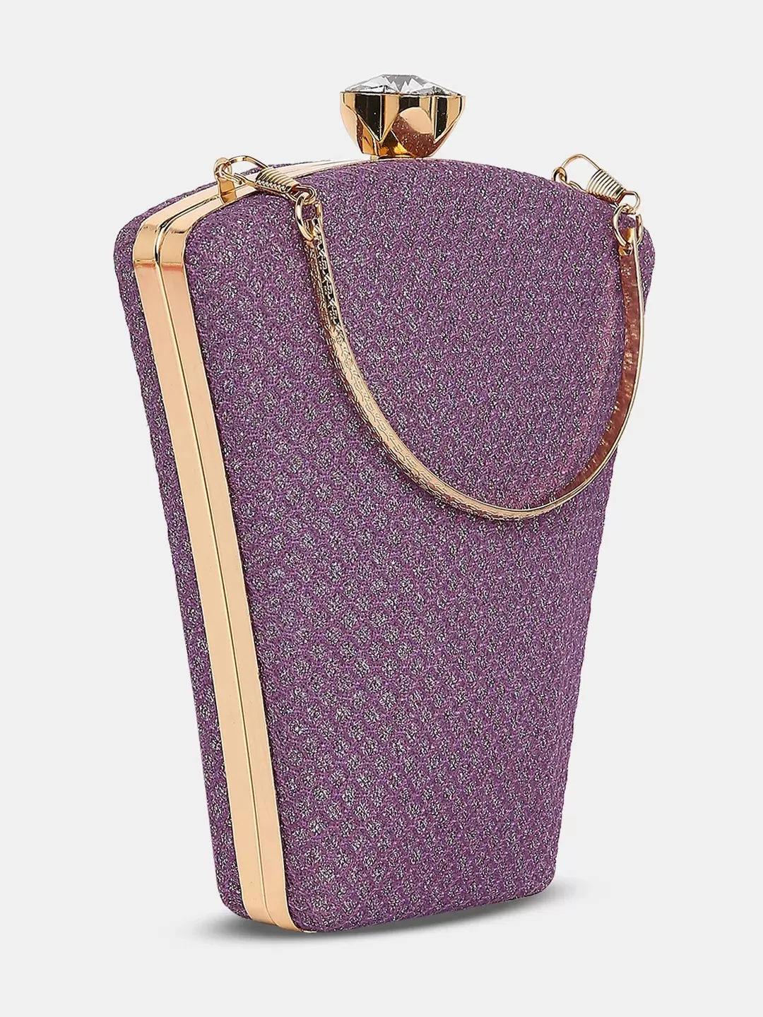 Caprese Glory Clutch Small Purple