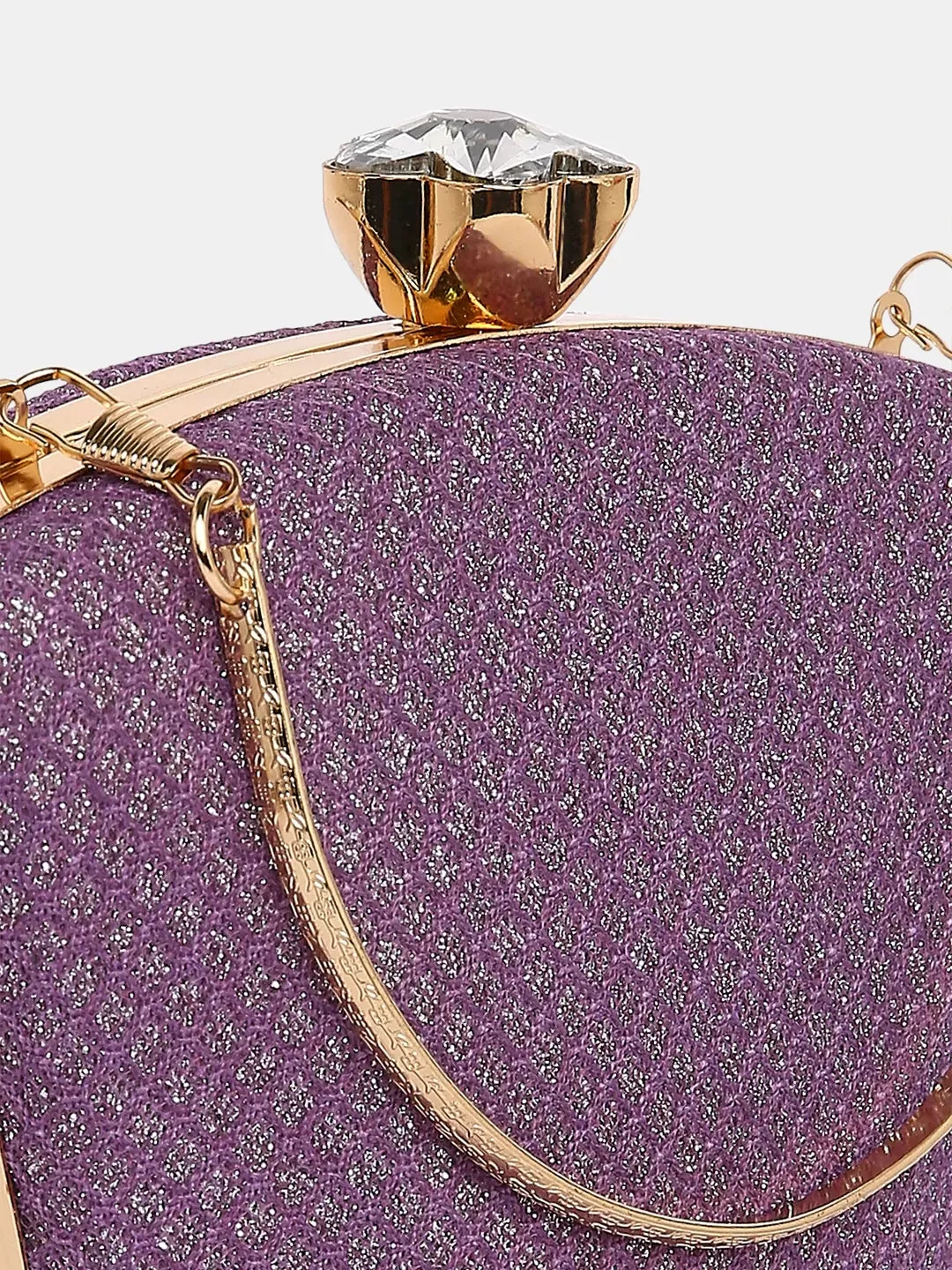 Caprese Glory Clutch Small Purple