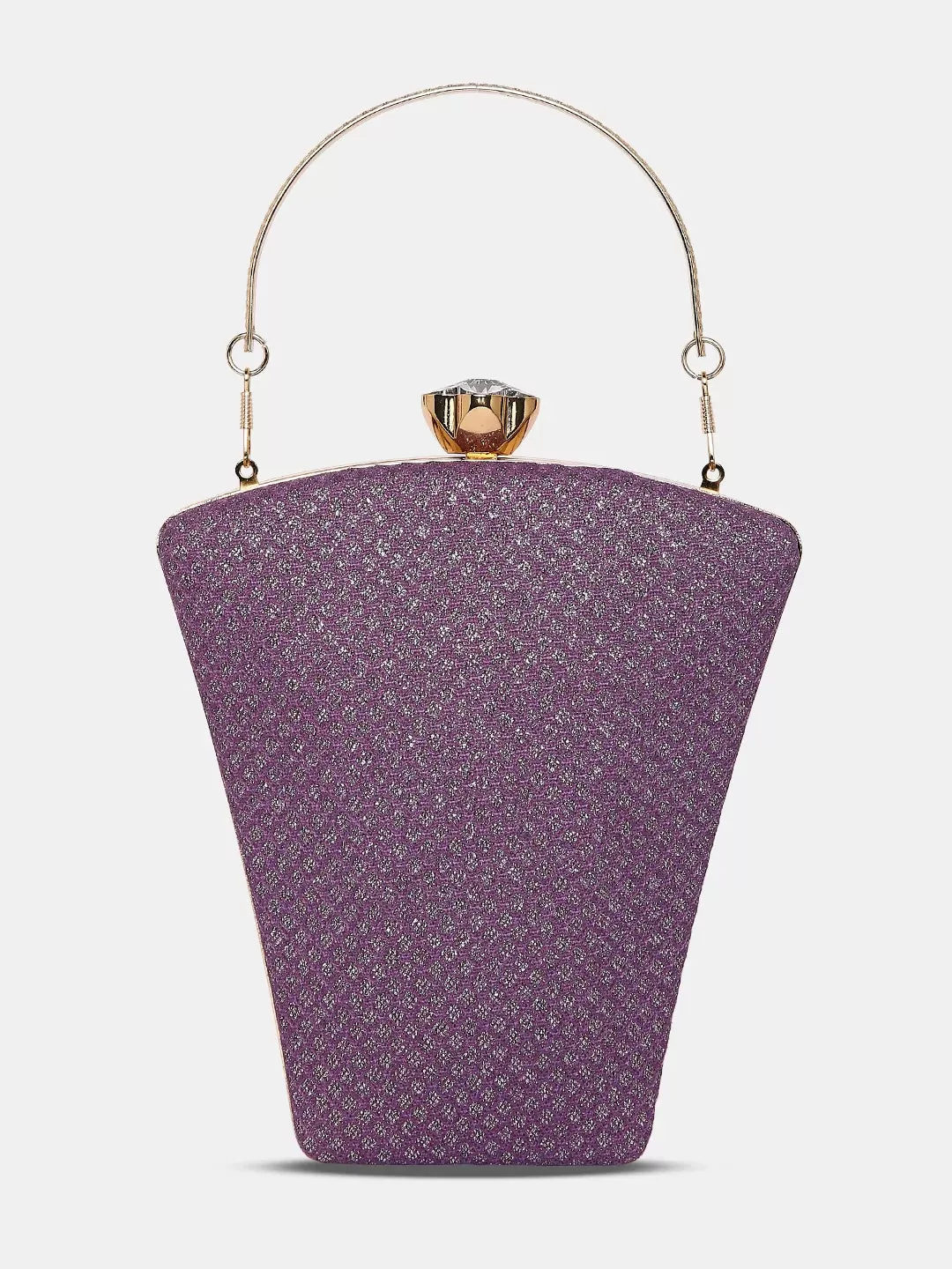 Caprese Glory Clutch Small Purple