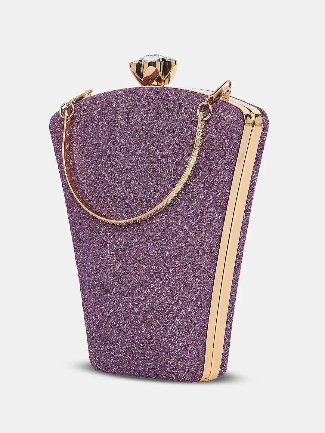 Caprese Glory Clutch Small Purple