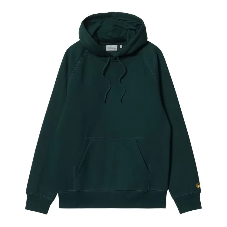 Carhartt Hooded Chase Sweat Frasier / Gold