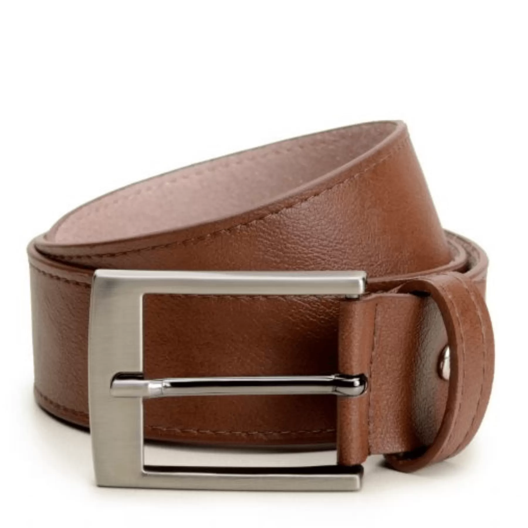 Casual vegan belt by Ahimsa - black, tan and dark brown