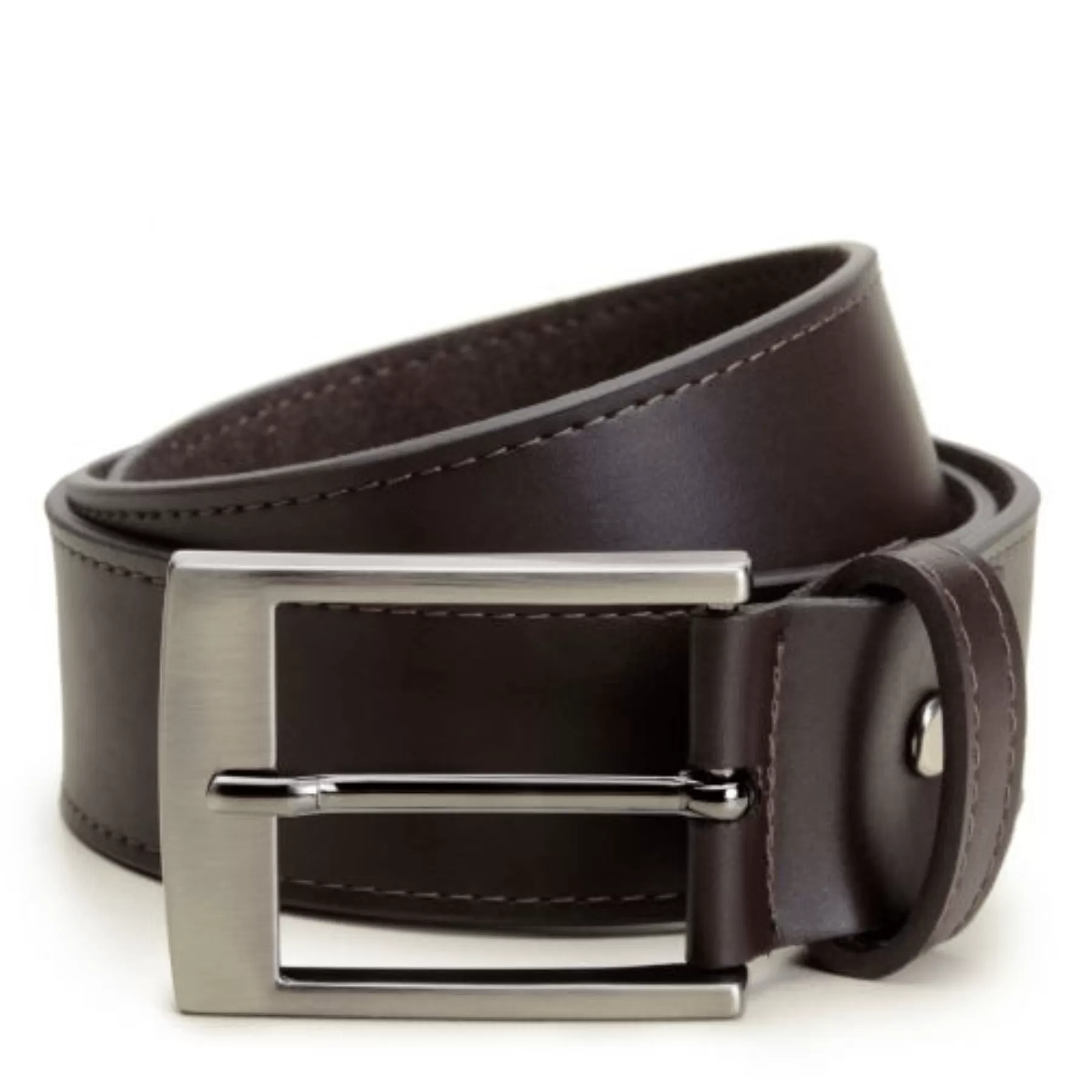 Casual vegan belt by Ahimsa - black, tan and dark brown