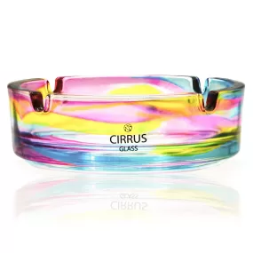 Cirrus Glass Rainbow Ashtray