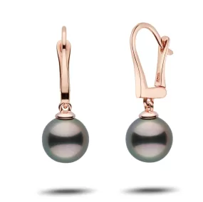 Classic Collection Tahitian 9.0-10.0 mm Pearl Dangle Earrings