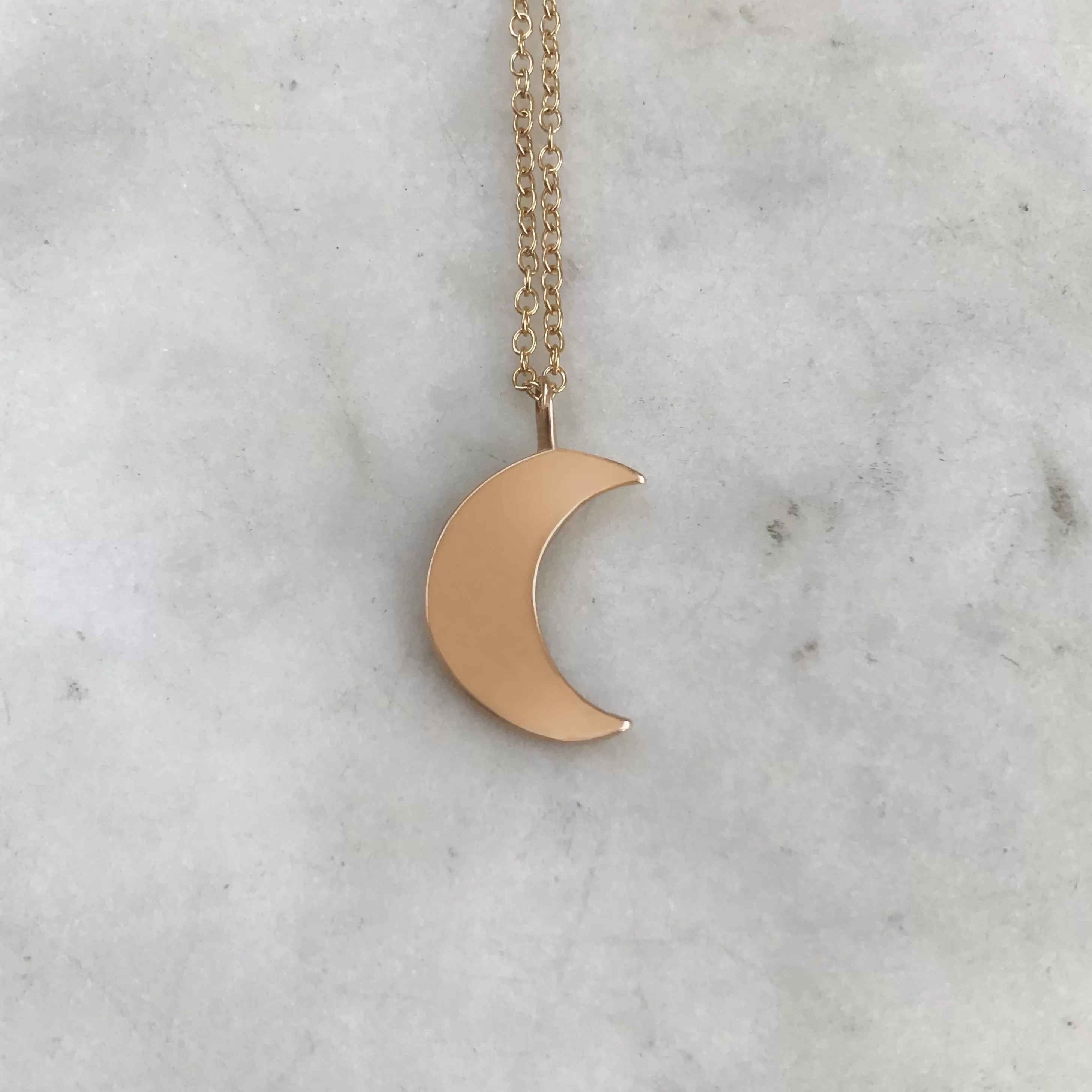 CRESCENT MOON PENDANT