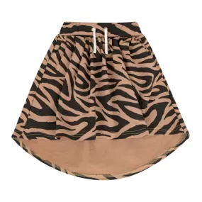 Dear Sophie Tiger Stripes Midi Skirt