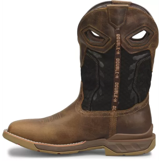 Double H Men's Zenon 11" Comp Toe WP Western Work Boot- Brown - DH5366