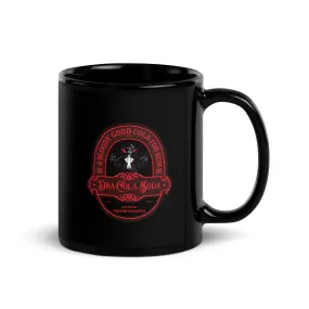 DraCola Black Glossy Mug