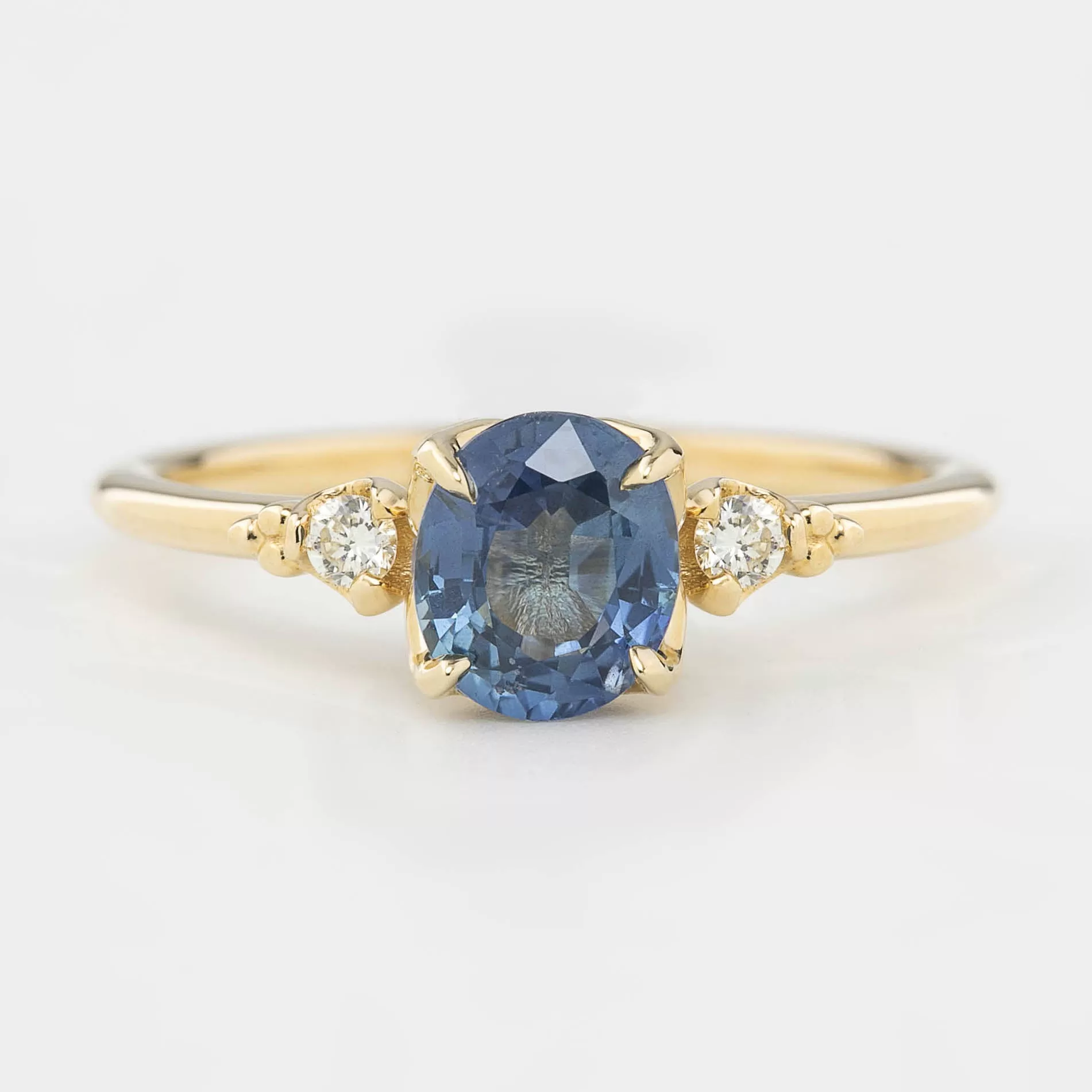 Estel Ring - 1.19ct Blue Sapphire (One of a kind)