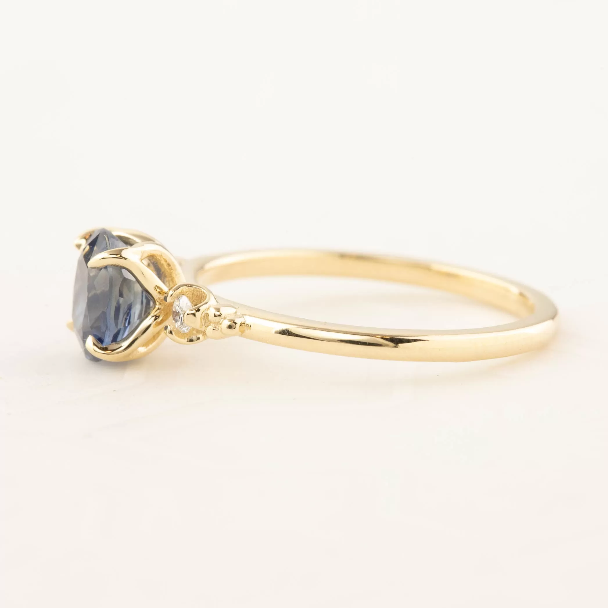 Estel Ring - 1.19ct Blue Sapphire (One of a kind)