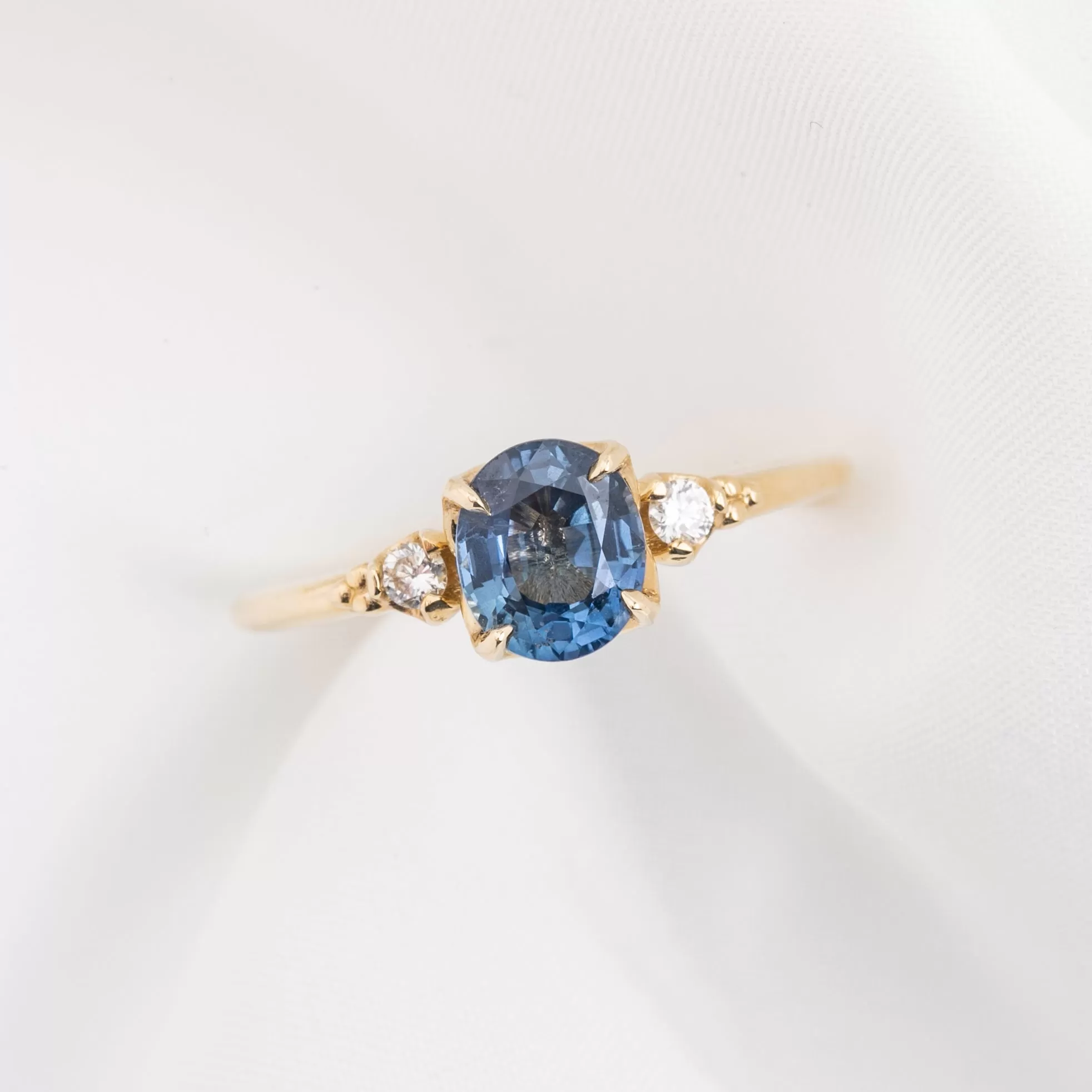 Estel Ring - 1.19ct Blue Sapphire (One of a kind)