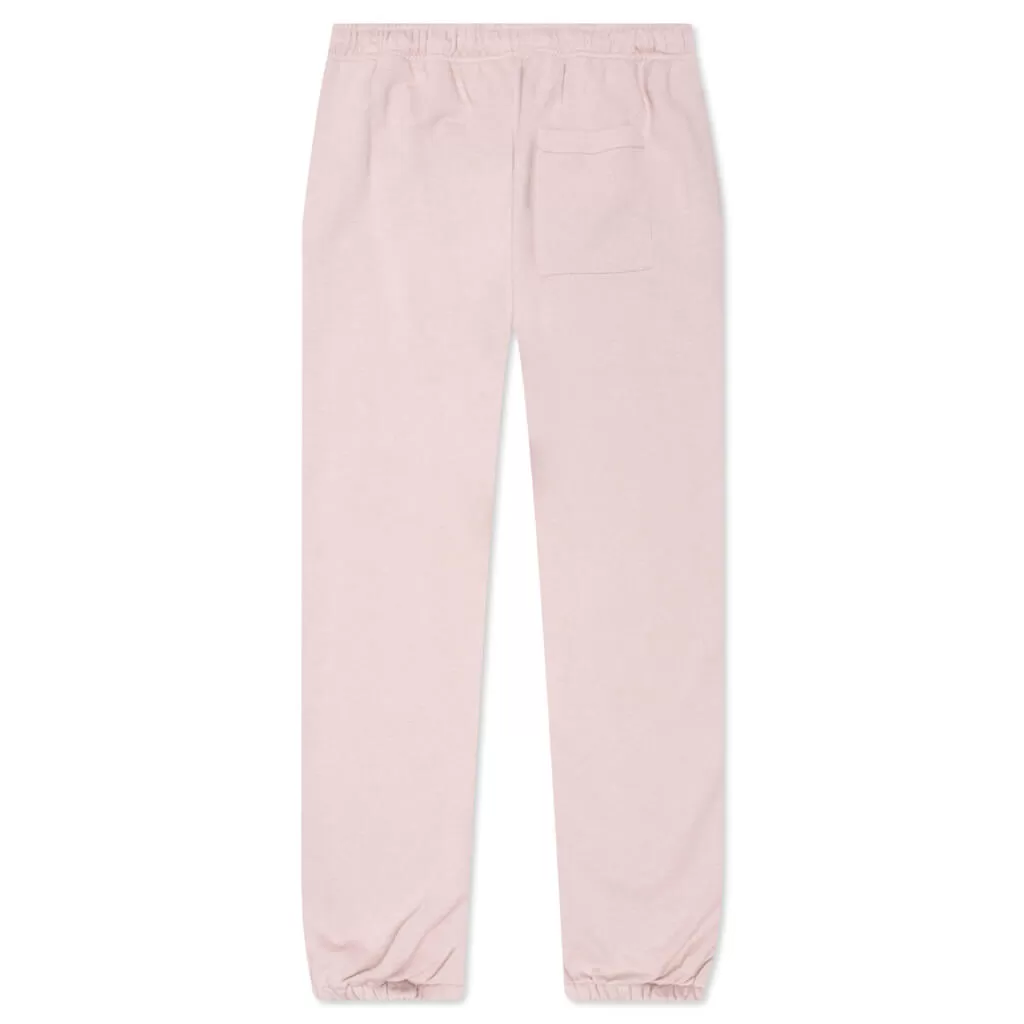 Fleece Sweatpants - Violet Pink/Melange