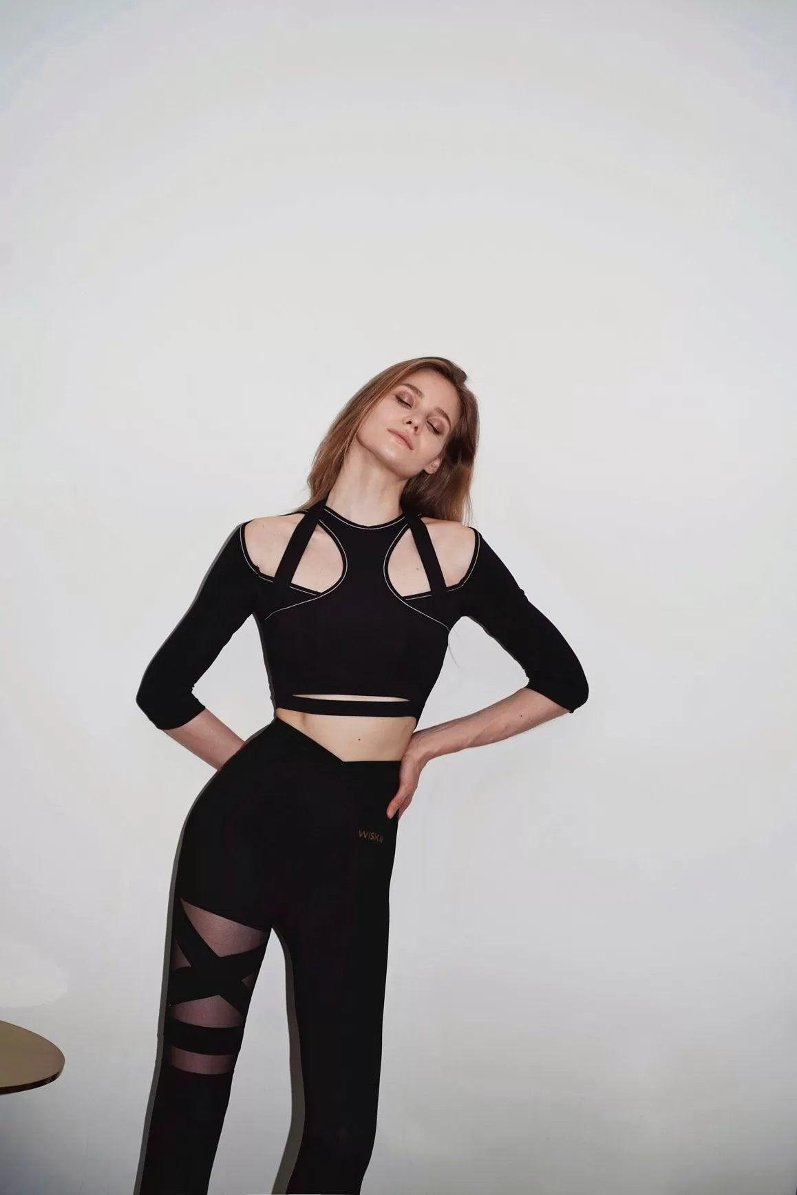 Flex Sports 3/4 Sleeve Crop Top