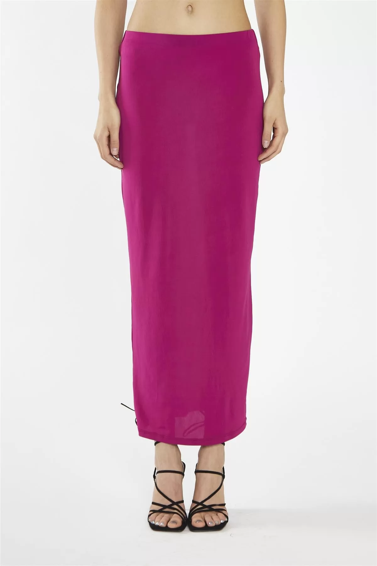 Fuchsia Maxi-Skirt