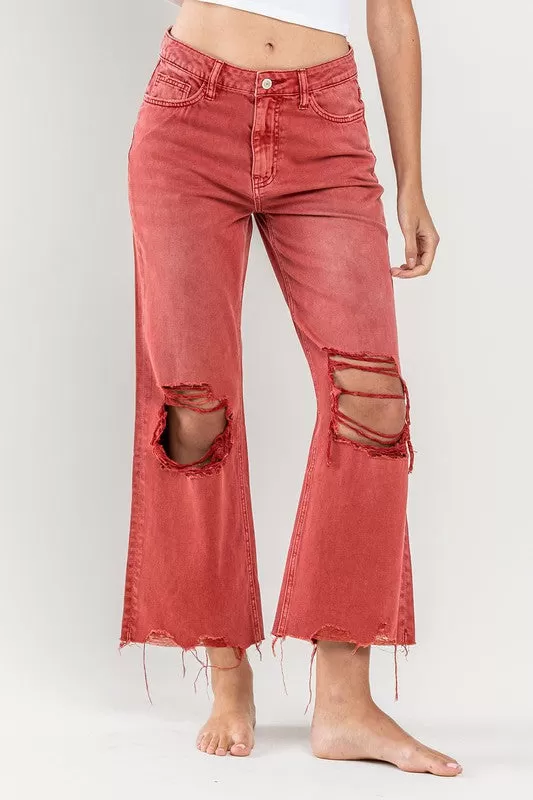 Gigi 90s Vintage Crop Flare Jeans [ONLINE EXCLUSIVE]