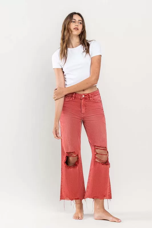 Gigi 90s Vintage Crop Flare Jeans [ONLINE EXCLUSIVE]