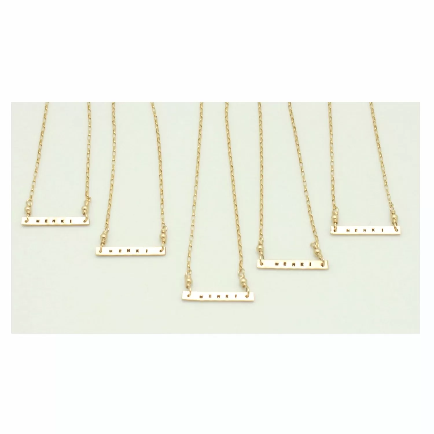 Gold Bar Necklace