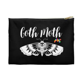 Goth Moth Accessory Pouch