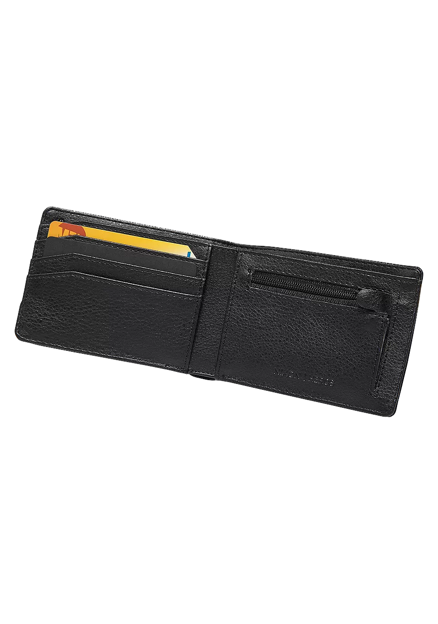 Heros bi-fold wallet - Black