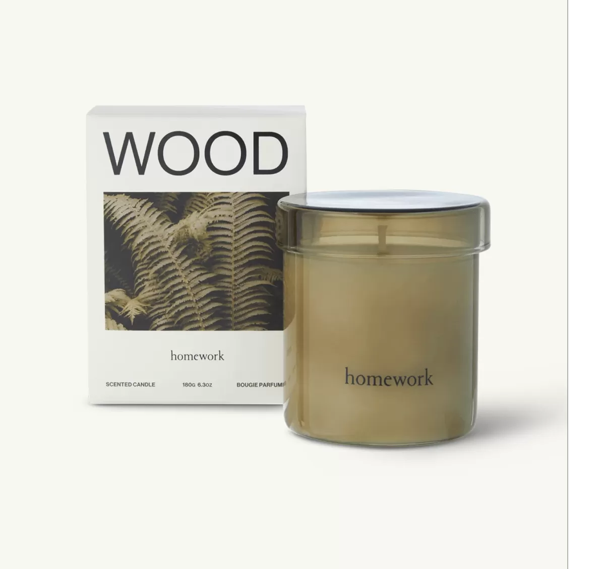 Homework Candle - Wood